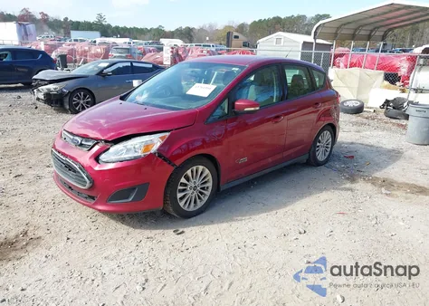 2017 Ford C-Max Energi Se from USA, damaged, VIN 1FADP5EU2HL104575